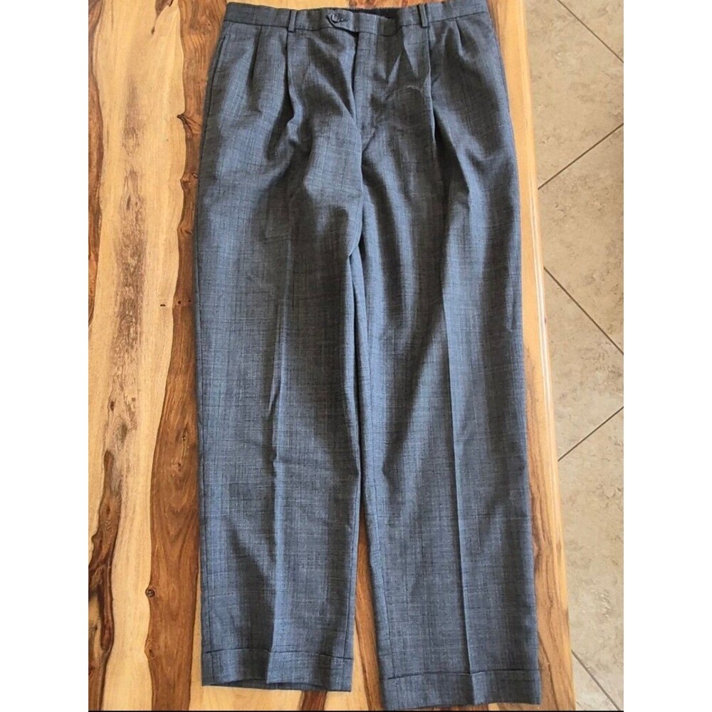 Austin Reed London England Wool Pants Sz 35W 32L